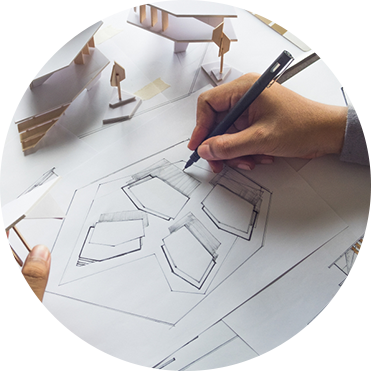 豊富な建設実績に基づいた最適な提案が可能イメージ